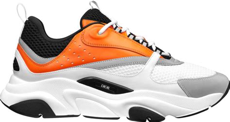 dior orange sneakers|authentic christian Dior sneakers.